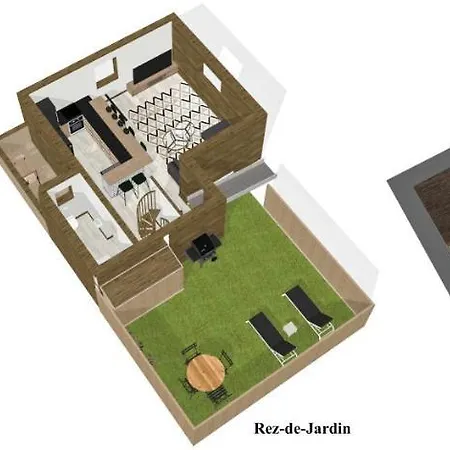 Apartman Le Grenier 1821 - Mini - Centre Village - Aravistour Saint-Jean-de-Sixt