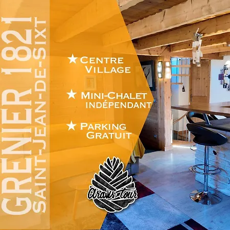 Le Grenier 1821 - Mini - Centre Village - Aravistour Apartment